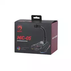 Marvo Геймърски микрофон Gaming USB Microphone - MIC-05 - USB, RGB