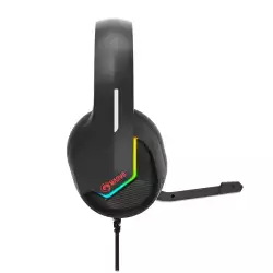 Marvo геймърски слушалки Gaming Headphones H8618 Black - 50mm, USB, RGB