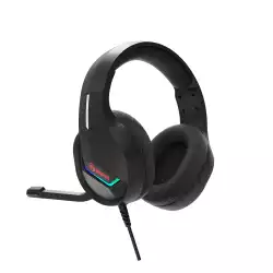 Marvo геймърски слушалки Gaming Headphones H8618 Black - 50mm, USB, RGB