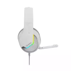 Marvo геймърски слушалки Gaming Headphones H8618 White - 50mm, USB, RGB