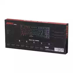 Marvo механична геймърска клавиатура Gaming Mechanical keyboard 87 keys, Orange caps TKL - KG901C