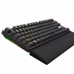 Marvo механична клавиатура Gaming Mechanical Keyboard KG947 - Blue switches, TKL, Wristpad