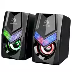 Marvo тонколони Gaming Speakers 2.0 6W Rainbow backlight - MARVO-SG-118