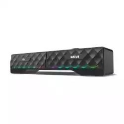 Marvo Тонколони Gaming Speakers 2.0, soundbar 6W Bluetooth RGB - MARVO-SG-280