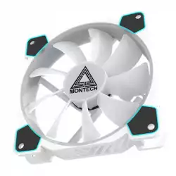 Montech комплект вентилатори Z3 PRO ARGB FAN, 3x120mm Fans, Controller, Remote, ARGB, White