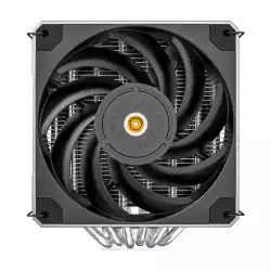 Montech охладител METAL DT24 BASE, CPU Cooler, 270W TDP, Dual Tower