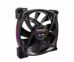 Montech вентилатор AX120 PWM, Fan 120mm, ARGB, Black