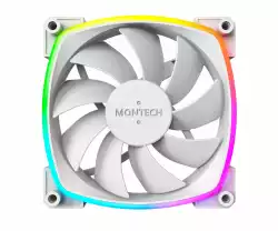 Montech вентилатор AX120 PWM, Fan 120mm, ARGB, White