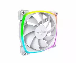 Montech вентилатор AX120 PWM, Fan 120mm, ARGB, White