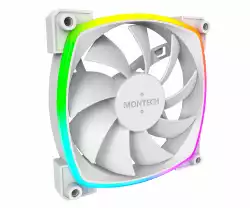 Montech вентилатор AX120 PWM, Fan 120mm, ARGB, White