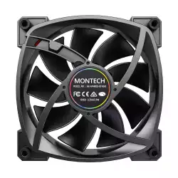 Montech вентилатор AX140 PWM, Fan 140mm, ARGB, Black