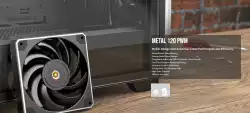 Montech вентилатор METAL 120 PWM, Fan 120mm, PWM