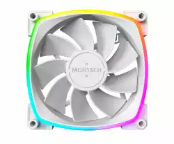 Montech вентилатор RX120 PWM, REVERSE Fan, 120mm, ARGB, White