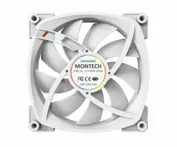 Montech вентилатор RX120 PWM, REVERSE Fan, 120mm, ARGB, White