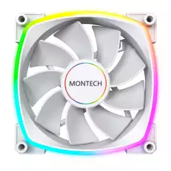 Montech вентилатор RX140 PWM, REVERSE Fan, 140mm, ARGB, White