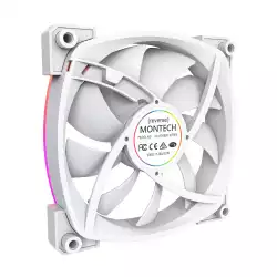 Montech вентилатор RX140 PWM, REVERSE Fan, 140mm, ARGB, White