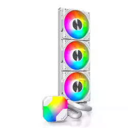 Montech водно охлаждане Hyper Flow ARGB 360, CPU Liquid Cooler, White