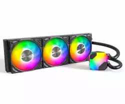 Montech водно охлаждане Hyper Flow ARGB 360, CPU Liquid Cooler, Black