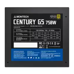 Montech захранване CENTURY G5 750, PSU ATX3.0, Gold, Full Modular