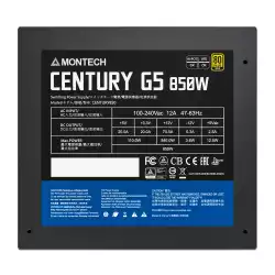 Montech захранване CENTURY G5 850, PSU ATX3.0, Gold, Full Modular