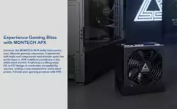 Montech захранване PSU 550W - APX - 80 Plus White