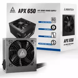 Montech захранване PSU 650W - APX - 80 Plus White