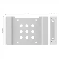 Orico Адаптер SSD/HDD bracket 2.5"/3.5"->5.25" - AC52535-1S-SV