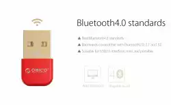 Orico блутут адаптер Bluetooth 4.0 USB adapter, black - BTA-403-BK