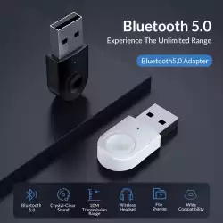 Orico блутут адаптер Bluetooth 5.0 USB adapter, black - BTA-608-BK