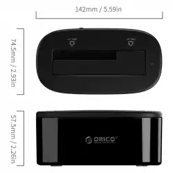Orico докинг станция Storage - HDD/SSD Dock - 2.5 and 3.5 inch USB3.0 - 6218US3