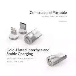 Orico магнитен преходник Adapter - Magnetic Micro B to Type-C - MT01-SV