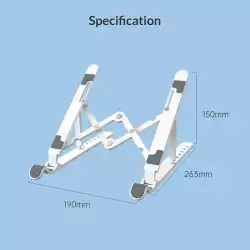 Orico поставка за лаптоп Laptop Stand - White - PFB-A24-WH
