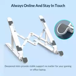 Orico поставка за лаптоп Laptop Stand - White - PFB-A24-WH