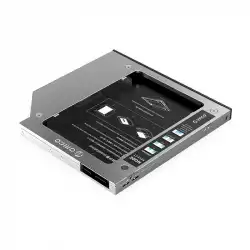 Orico тънко кади за лаптоп Laptop Caddy 9.0-9.5mm SATA3 with LED/switch - M95SS-SV