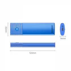 Orico външна кутия за диск Storage - Case - M.2 NVMe M/B key 10 Gbps Blue - PWM2-G2