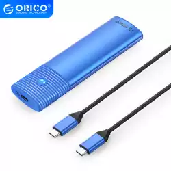 Orico външна кутия за диск Storage - Case - M.2 NVMe M/B key 10 Gbps Blue - PWM2-G2