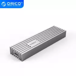 Orico външна кутия за диск Storage - Case - M.2 NVMe M-key 10 Gbps Aluminum Heatsink Silver - FV35C3-G2-SV