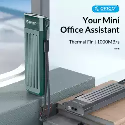 Orico външна кутия за диск Storage - Case - M.2 NVMe M-key 10 Gbps Space Gray - MM2C3-G2-GY