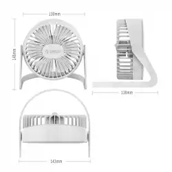 Orico вентилатор за бюро Desktop USB FAN - FT1-2-WH-PRO