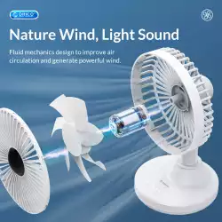 Orico вентилатор за бюро Desktop USB Fan - YT-N9C-WH-BP