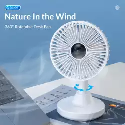 Orico вентилатор за бюро Desktop USB Fan - YT-N9C-BL-BP