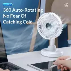 Orico вентилатор за бюро Desktop USB Fan - YT-N9C-WH-BP