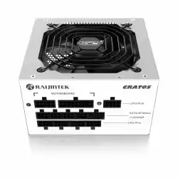 Raijintek захранване PSU ATX 3.0 1200W Gold - CRATOS 1200 WHITE