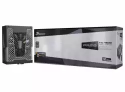 Seasonic захранване PSU ATX3.0 1600W Titanium PCIe Gen 5 - PRIME TX-1600 - SSR-1600TR2