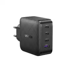 Ugreen универсално зарядно за стена Charger Wall 65W GaN CD224, 1 x USB-A, 3 x Type-C - 70774