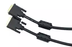 VCom Кабел DVI 24+1 Dual Link M / M +2 Ferrite - CG441GD-3m