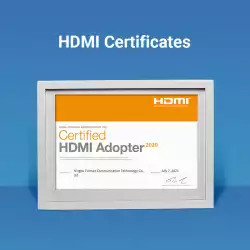 Vention Адаптер Adapter HDMI Vertical Flat 90 Degree M/F - AIPB0