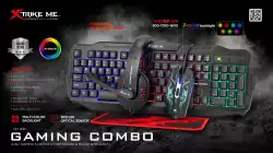 Xtrike ME Геймърски комплект Gaming COMBO CM-406 - Keyboard, Mouse, Headset, Mousepad - XTRM-CM-406