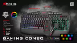 Xtrike ME Геймърски комплект Gaming COMBO 2-in-1 MK-880KIT - Keyboard, Mouse