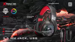 Xtrike ME геймърски слушалки Gaming Headphones GH-890 - RGB, 50mm, PC/Consoles